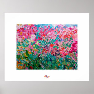 Frühjahrsgarten Poster