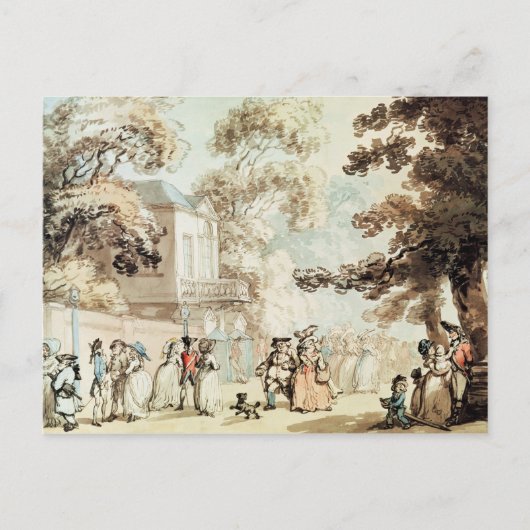 Frühjahrsgärten, Ranelagh Postkarte (Vorderseite)
