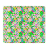 Frühjahrsgarten Schneidebrett (Vorderseite)