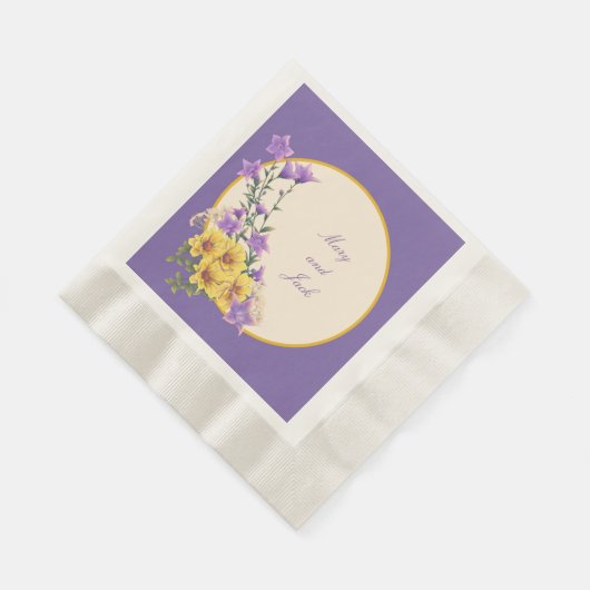 Frühjahrsgarten Serviette (Ecke)