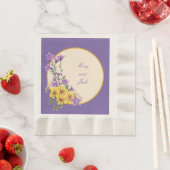 Frühjahrsgarten Serviette (Beispiel)