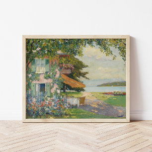 Frühjahrsgarten Starnberg   Edward Cucuel Poster