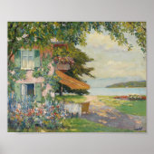 Frühjahrsgarten Starnberg | Edward Cucuel Poster (Vorne)