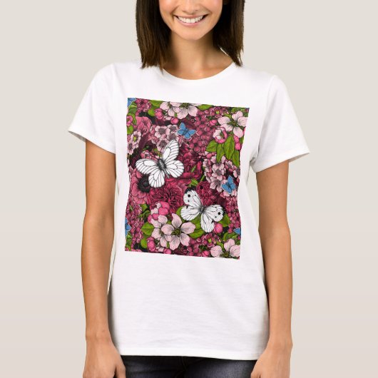 Frühjahrsgarten T-Shirt (Vorderseite)
