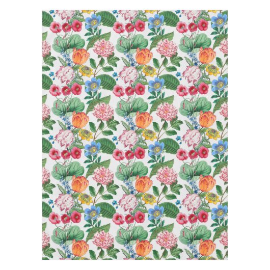 Frühjahrsgarten Tischdecke (Vorderseite)