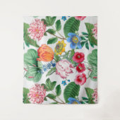 Frühjahrsgarten Wandteppich (Vorderseite)