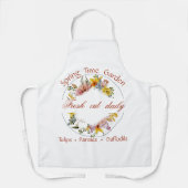 Frühjahrsgärtnerei Schürze (Vorderseite)