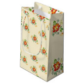 Frühjahrsgeschenk-Blume Kleine Geschenktüte (Rückseite Schrägansicht)