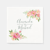 Frühjahrsgipfel Serviette (Vorderseite)