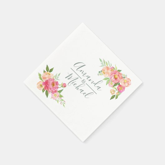 Frühjahrsgipfel Serviette (Ecke)