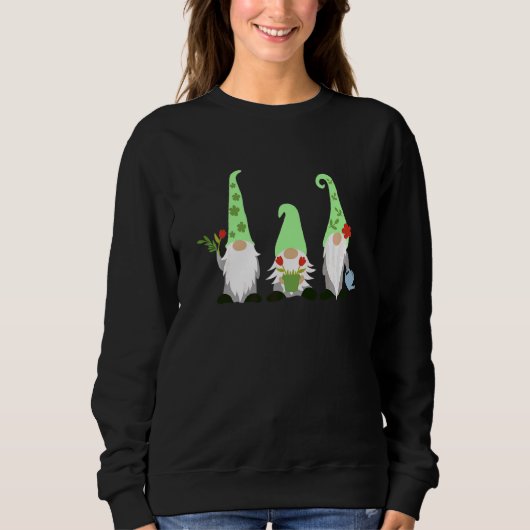 Frühjahrsgnomes Sweatshirt (Vorderseite)