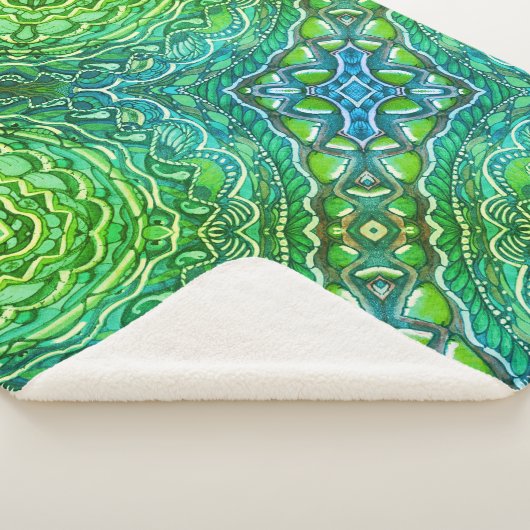 Frühjahrsgras Sherpadecke (3/4)