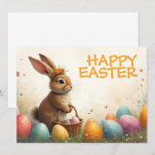Frühjahrsgruß vom Osterhasen (Vorne/Hinten)