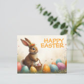 Frühjahrsgruß vom Osterhasen (Stehend Vorderseite)