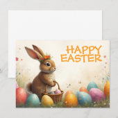 Frühjahrsgruß vom Osterhasen (Vorne/Hinten)