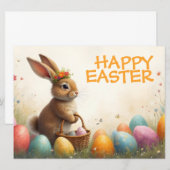 Frühjahrsgruß vom Osterhasen (Vorne/Hinten)