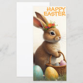 Frühjahrsgruß vom Osterhasen (Vorne/Hinten)