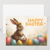 Frühjahrsgruß vom Osterhasen (Vorne/Hinten)