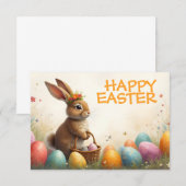 Frühjahrsgruß vom Osterhasen (Vorne/Hinten)