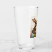 Frühjahrsgruß vom Osterhasen Glas (Rechts)