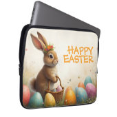 Frühjahrsgruß vom Osterhasen Laptopschutzhülle (Vorne Rechts)