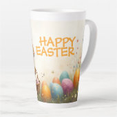 Frühjahrsgruß vom Osterhasen Milchtasse (Rechte Ecke)