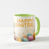 Frühjahrsgruß vom Osterhasen Tasse (VorderseiteRechts)