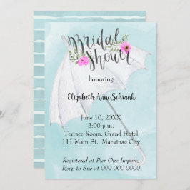 Frühjahrsheirat Brautdusche Einladung