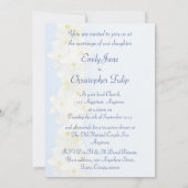 Frühjahrsheirat mit Nachttischlern Einladung (Rückseite)