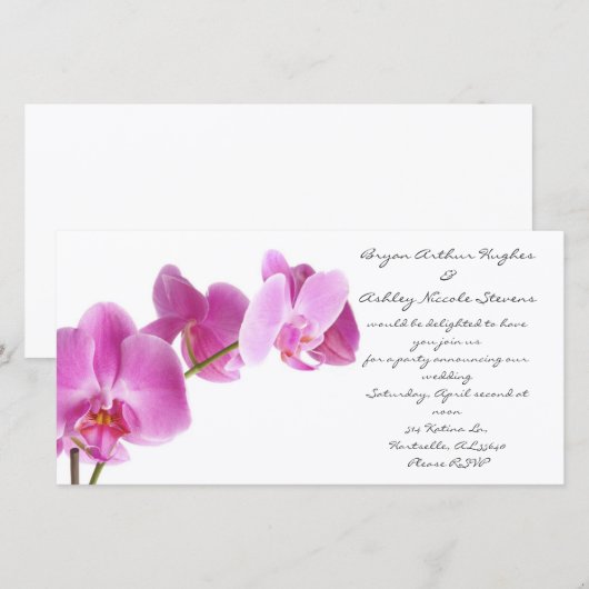 Frühjahrshochzeit (Vorne/Hinten)