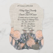 Frühjahrshochzeit Einladungen machen elegant (Vorne/Hinten)