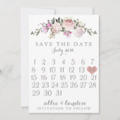 Frühjahrskalender Save the Date (Vorderseite)