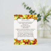 Frühjahrskarte Begleitkarte (Stehend Vorderseite)