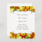 Frühjahrskarte Einladung (Vorne/Hinten)