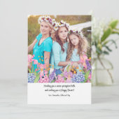 Frühjahrskarte Einladung (Stehend Vorderseite)