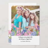 Frühjahrskarte Einladung (Vorne/Hinten)