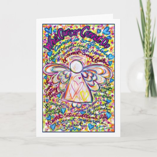 Frühjahrskarte Krebs-Engel-Karte Karte (Vorderseite)