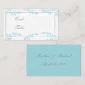 Frühjahrskarten Platzkarte (Vorne/Hinten)