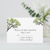 Frühjahrskarten RSVP-Karten RSVP Karte (Stehend Vorderseite)