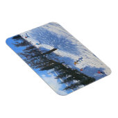 Frühjahrskiläufer Verbier 2010 Magnet (Rechte Seite)
