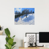 Frühjahrskiläufer Verbier 2010 Poster (Heimbüro)