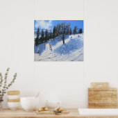 Frühjahrskiläufer Verbier 2010 Poster (Küche)