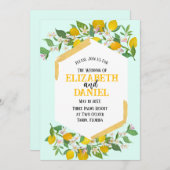 Frühjahrsklauseln Einladung zur Hochzeit (Vorne/Hinten)