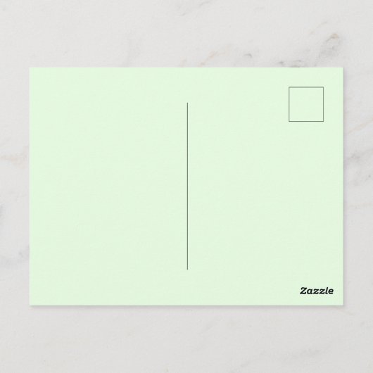 Frühjahrsklauseln Postkarte Einladung zur Hochzeit (Rückseite)