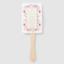 Frühjahrskolben Hochzeitskollektion Fächer