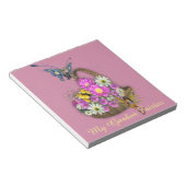 Frühjahrskorb Notizblock (angewinkelt)