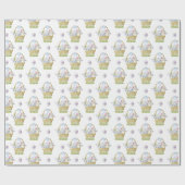 Frühjahrskorb "Pastete"-Papier Geschenkpapier (Flach)