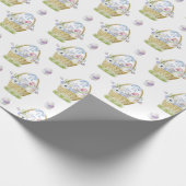 Frühjahrskorb "Pastete"-Papier Geschenkpapier (Ecke)