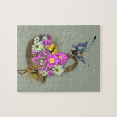 Frühjahrskorb Puzzle (Horizontal)