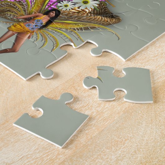 Frühjahrskorb Puzzle (Seite)